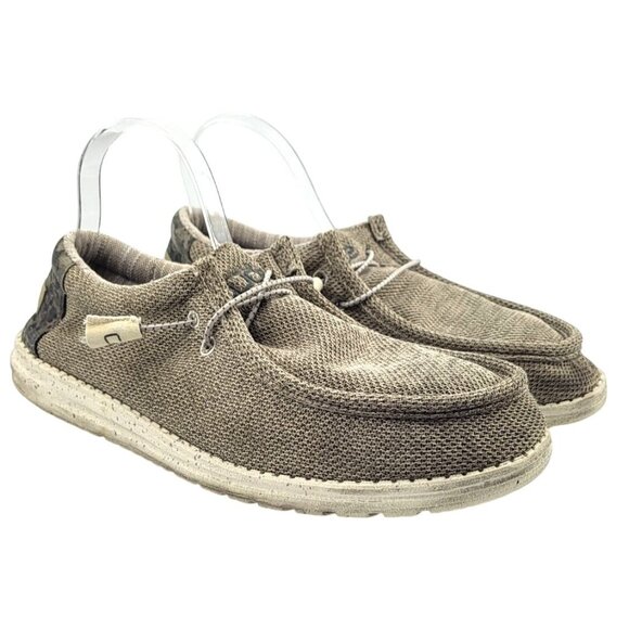 Hey Dude Wally Stretch Sand Dune Camo - Size 13 - Picture 1 of 8